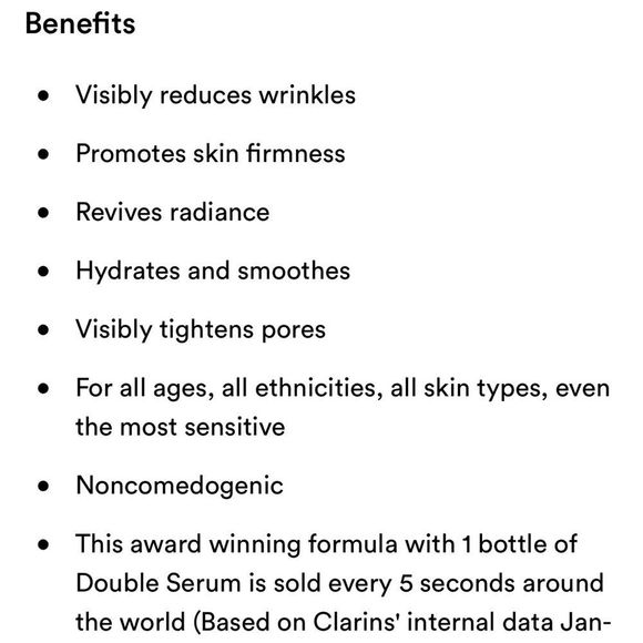 LAST 1! Clarins Double Serum Firming & Smoothing Concentrate πͺ NEW - Picture 10 of 12